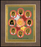 Wood Plaque Premium - Martyrs of the Jesuit University by R. Lentz