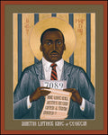 Wood Plaque - Martin Luther King of Georgia by R. Lentz