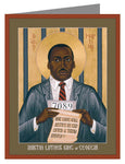 Custom Text Note Card - Martin Luther King of Georgia by R. Lentz