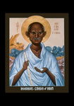 Holy Card - Mohandas Gandhi by R. Lentz