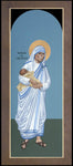 Wood Plaque Premium - St. Teresa of Calcutta by R. Lentz