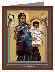 Note Card - Navaho Madonna by R. Lentz