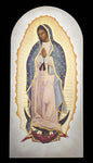 Wood Plaque - Our Lady of Guadalupe by R. Lentz
