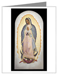 Custom Text Note Card - Our Lady of Guadalupe by R. Lentz