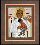 Wood Plaque Premium - St. Oscar Romero of El Salvador by R. Lentz