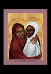 Holy Card - Sts. Perpetua and Felicity by R. Lentz