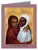 Sts. Perpetua and Felicity - Note Card by Br. Robert Lentz, OFM - Trinity Stores