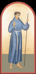 Wood Plaque - St. Philip of Jesus by R. Lentz