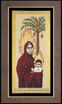 Wood Plaque Premium - Our Lady of the Qur'an by R. Lentz