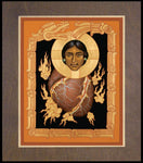 Wood Plaque Premium - Quetzalcoatl Christ by R. Lentz