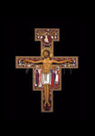 Holy Card - San Damiano Crucifix by R. Lentz