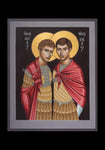 Holy Card - Sts. Sergius and Bacchus by R. Lentz