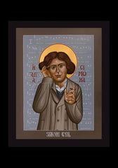 Holy Card - Simone Weil by R. Lentz