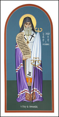 Wood Plaque - St. Mark of Ephesus by R. Lentz