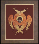 Wood Plaque Premium - Seraph Angel by R. Lentz