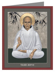 Note Card - Thomas Merton by R. Lentz