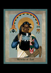 Holy Card - We-wha of Zuni by R. Lentz