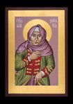 Holy Card - St. Xenia of St. Petersburg by R. Lentz